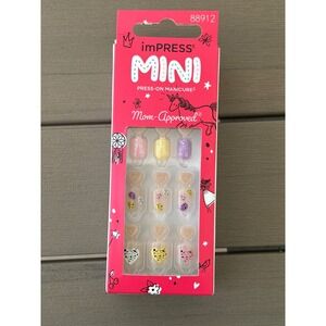 imPRESS Mini Press On Manicure Kids Nails Mom Approved
